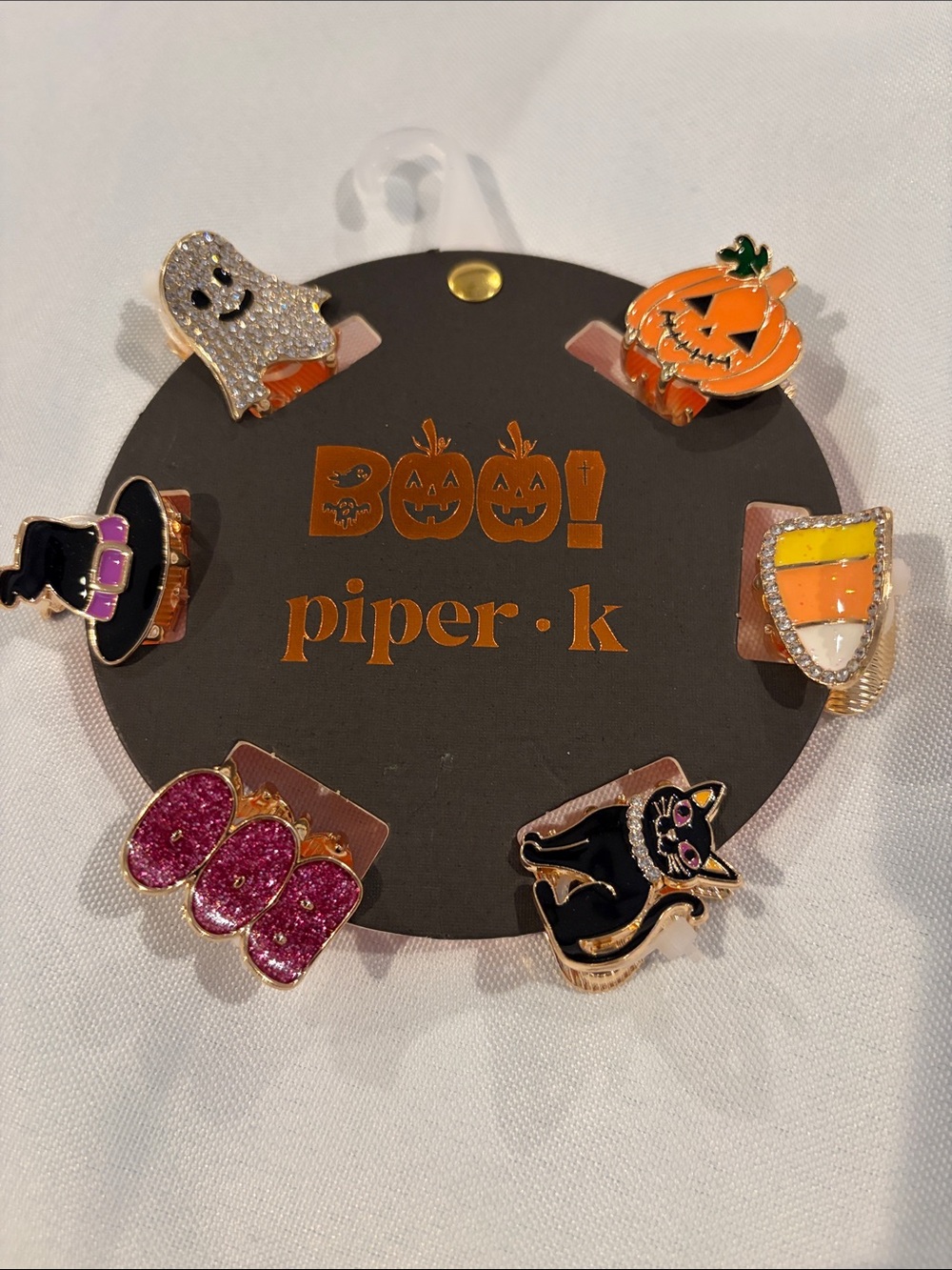 Halloween Hair Clips Set